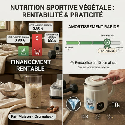 Mura – Ton lait végétal protéiné, Ce que tes muscles méritent