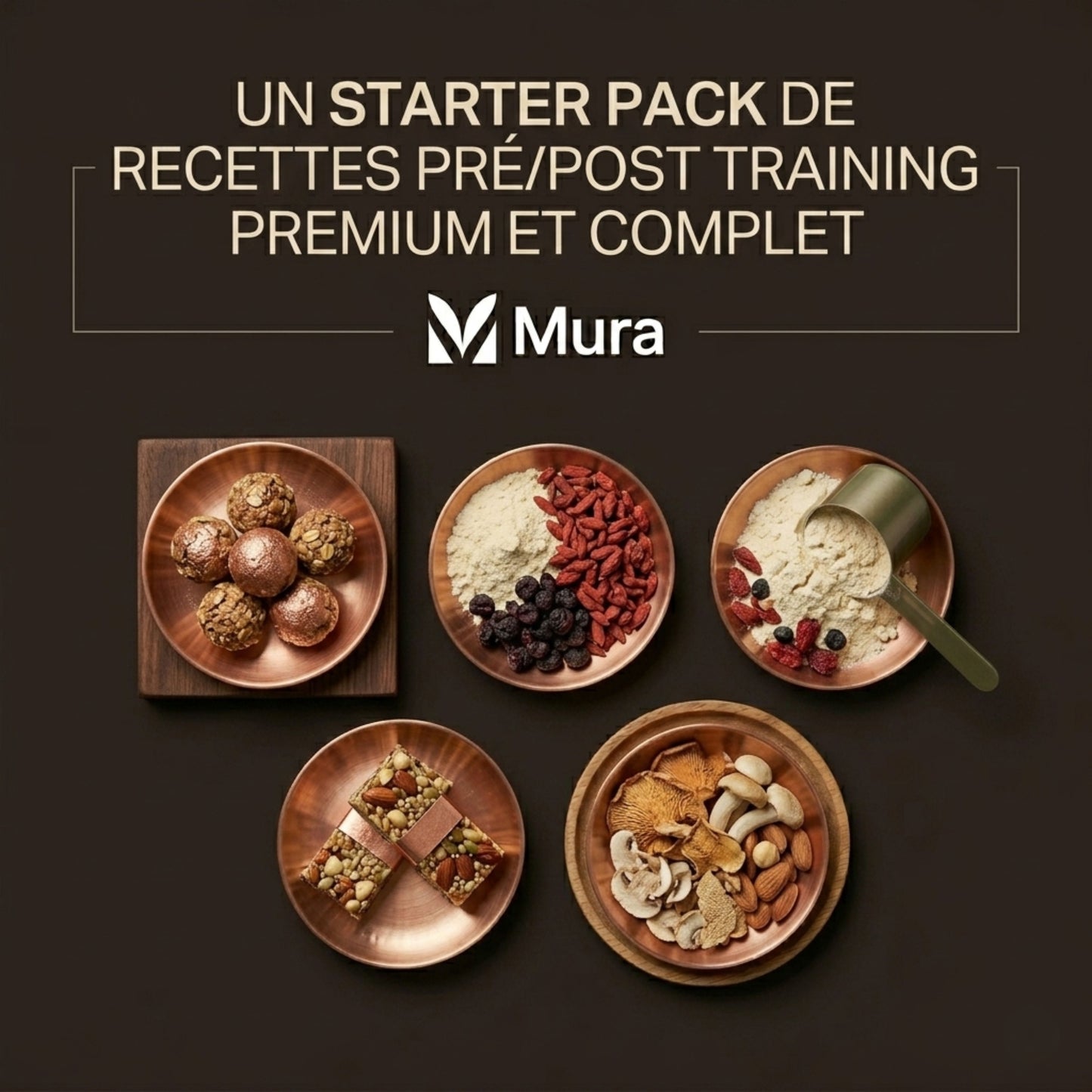 Un pack de recettes pré/post training
