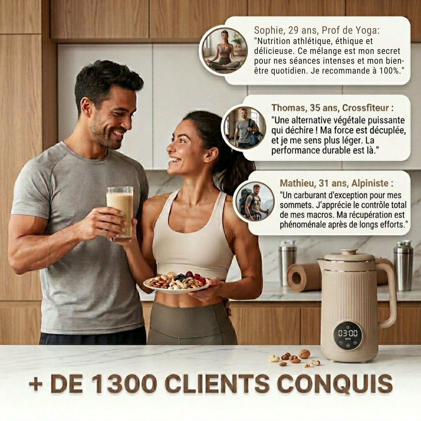 Mura – Ton lait végétal protéiné, Ce que tes muscles méritent